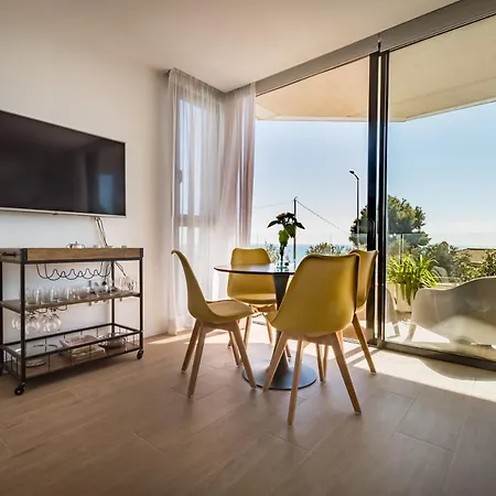Apartment Modern Sea Front Sea Waves *