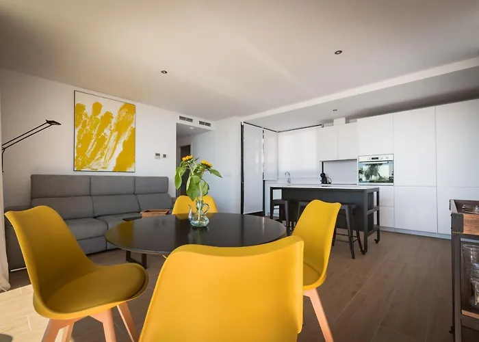 Modern Sea Front Sea Waves Апартаменты Аликанте